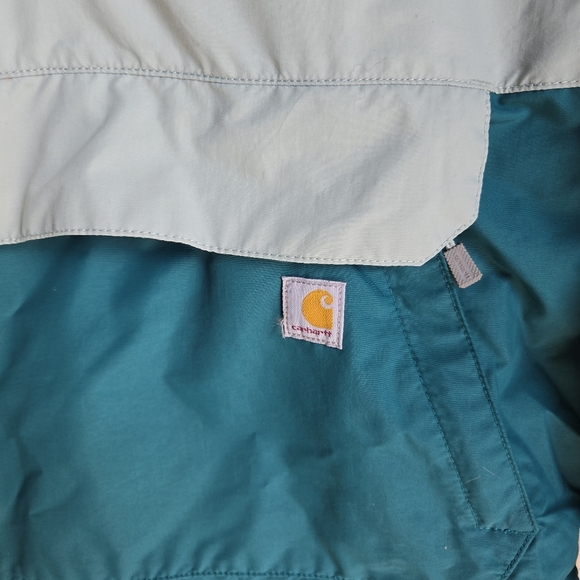 Carhartt Women's Rain Defender Loose Fit Lightweight Packable Anorak,Shaded sz S - Picture 4 of 7